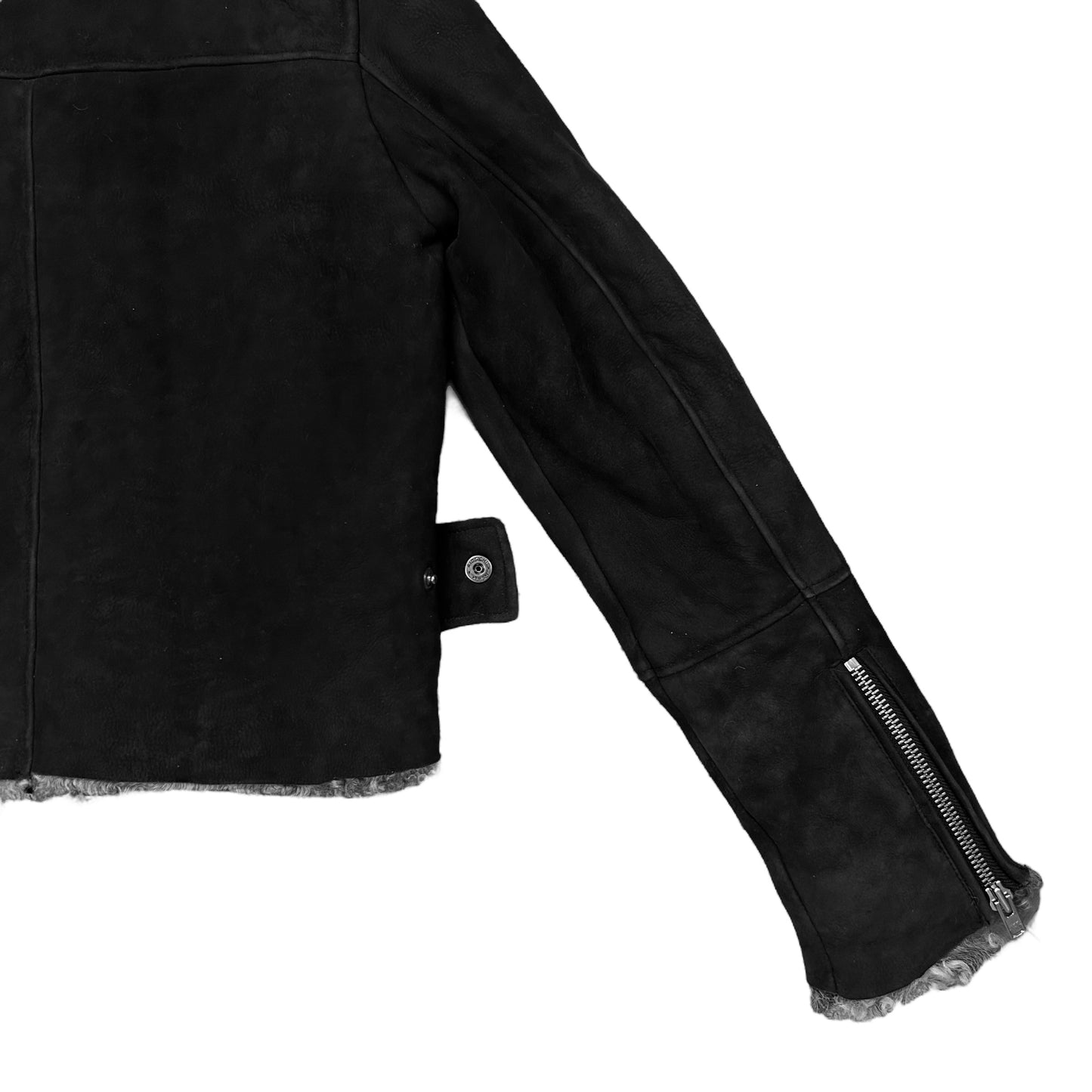 MM6 Maison Martin Margiela Shearling Moto Jacket - AW14