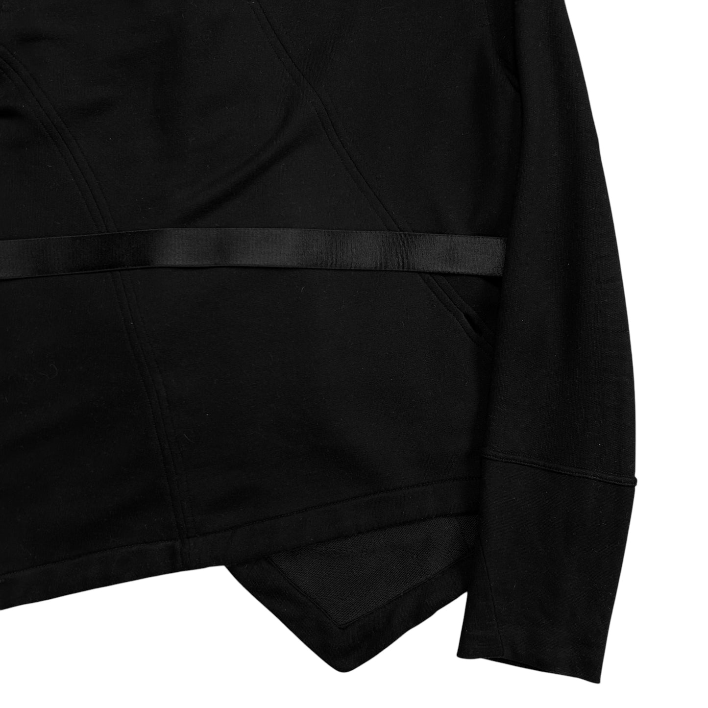 Ann Demeulemeester Asymmetric Bondage Strap Hoodie - AW16