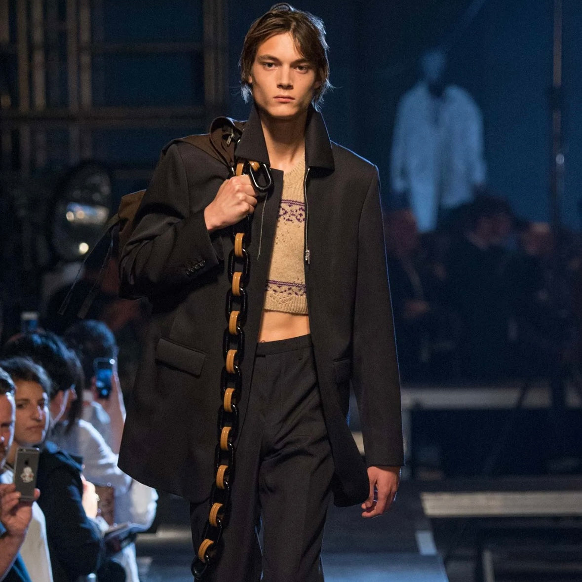 Raf Simons Zip Lapel Blazer - SS16