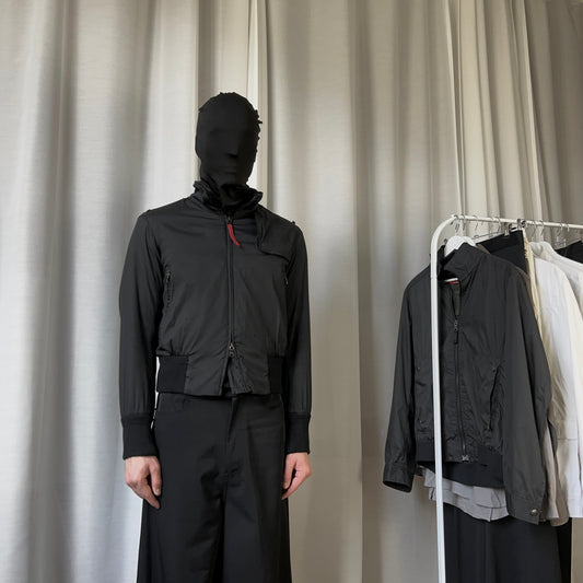 Prada Chest Layered Utility Flight Jacket