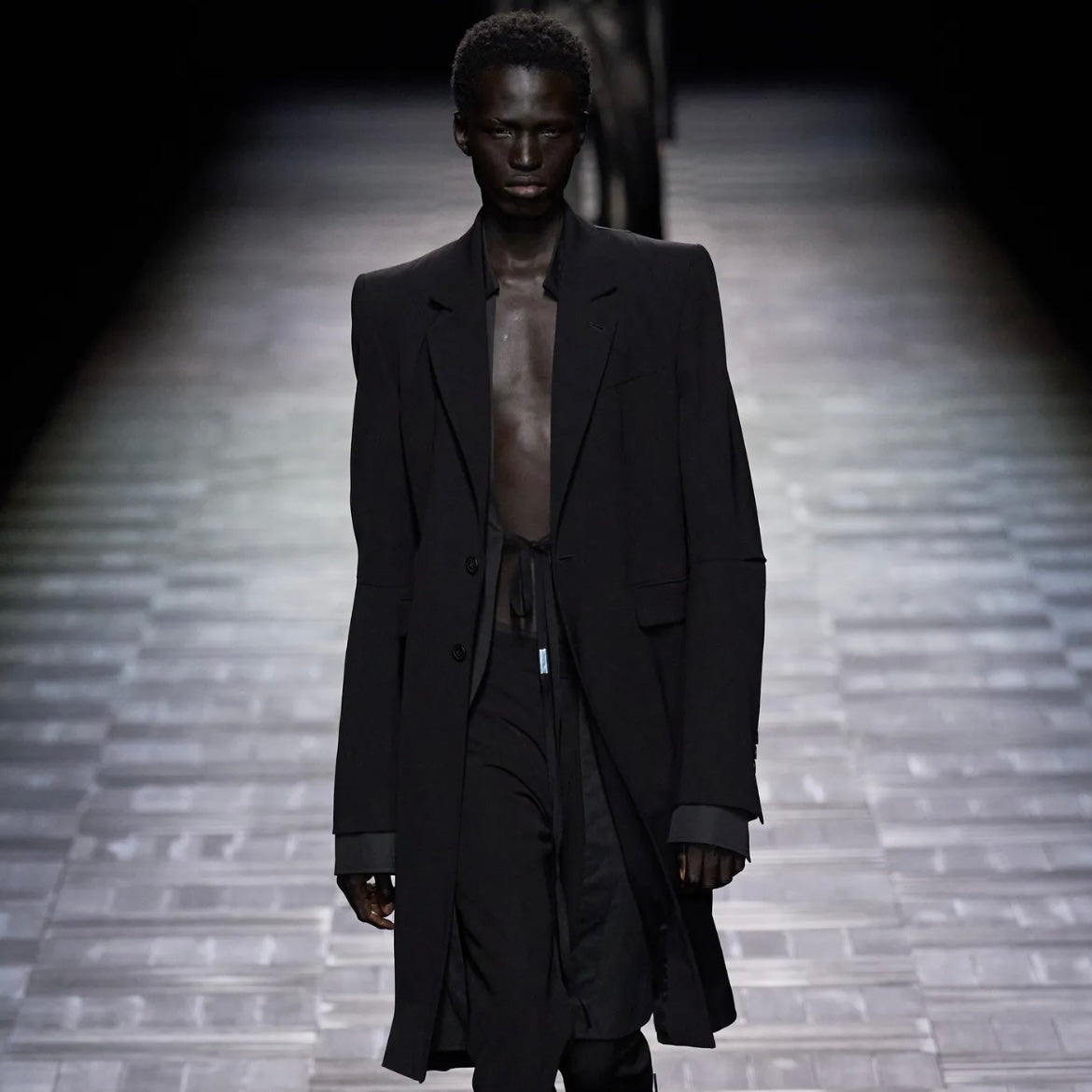 Ann Demeulemeester Alex Lapel Coat - AW23
