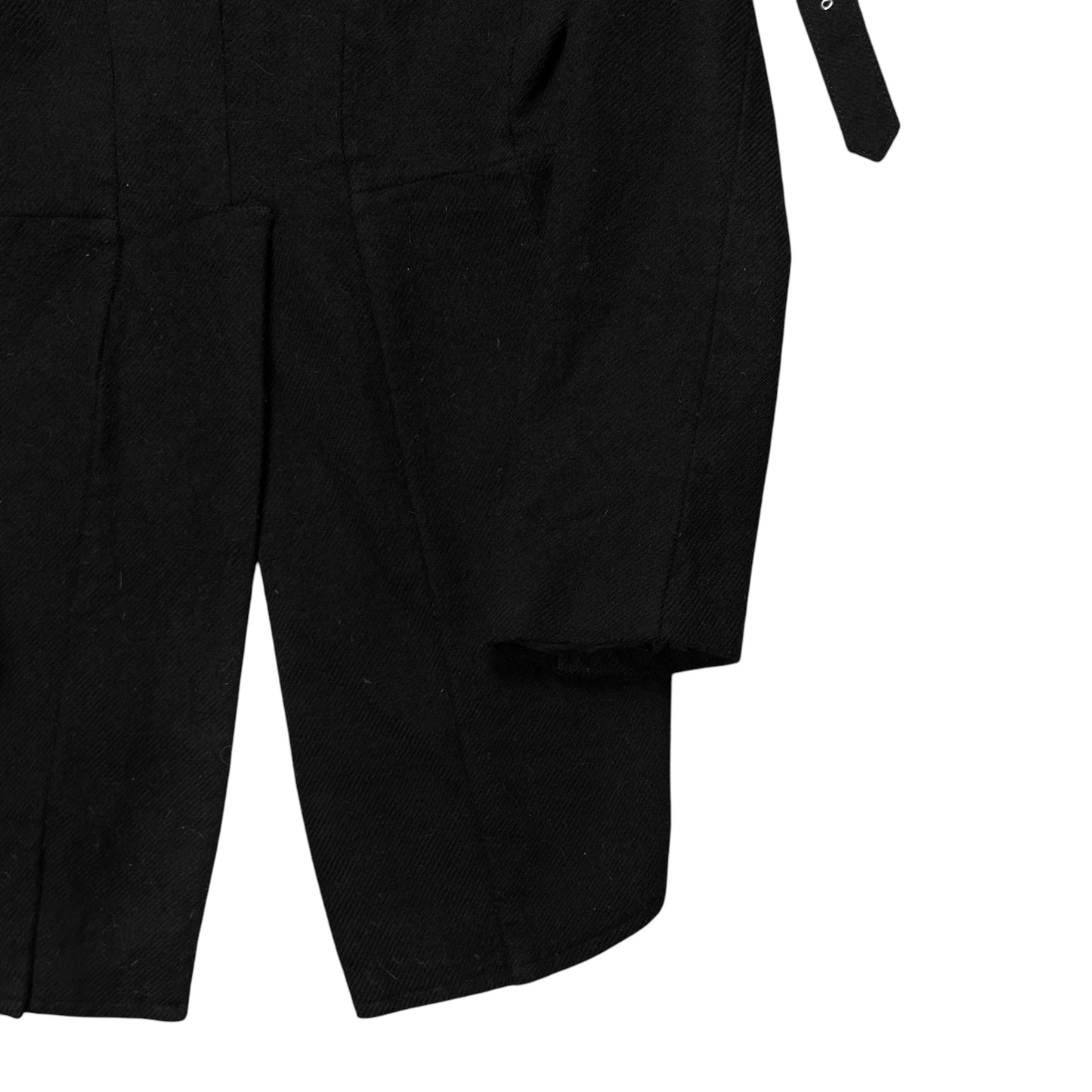 Comme des Garcons Black Belted Tail Jacket - AW09