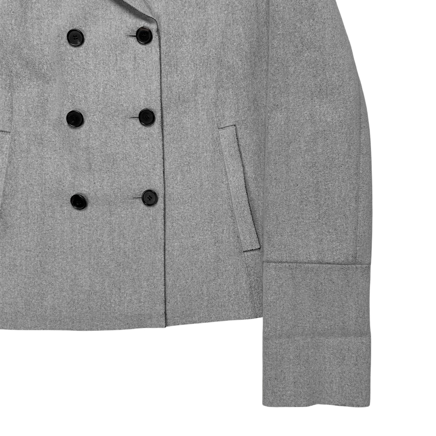 Jil Sander Panelled Double Breasted Jacket