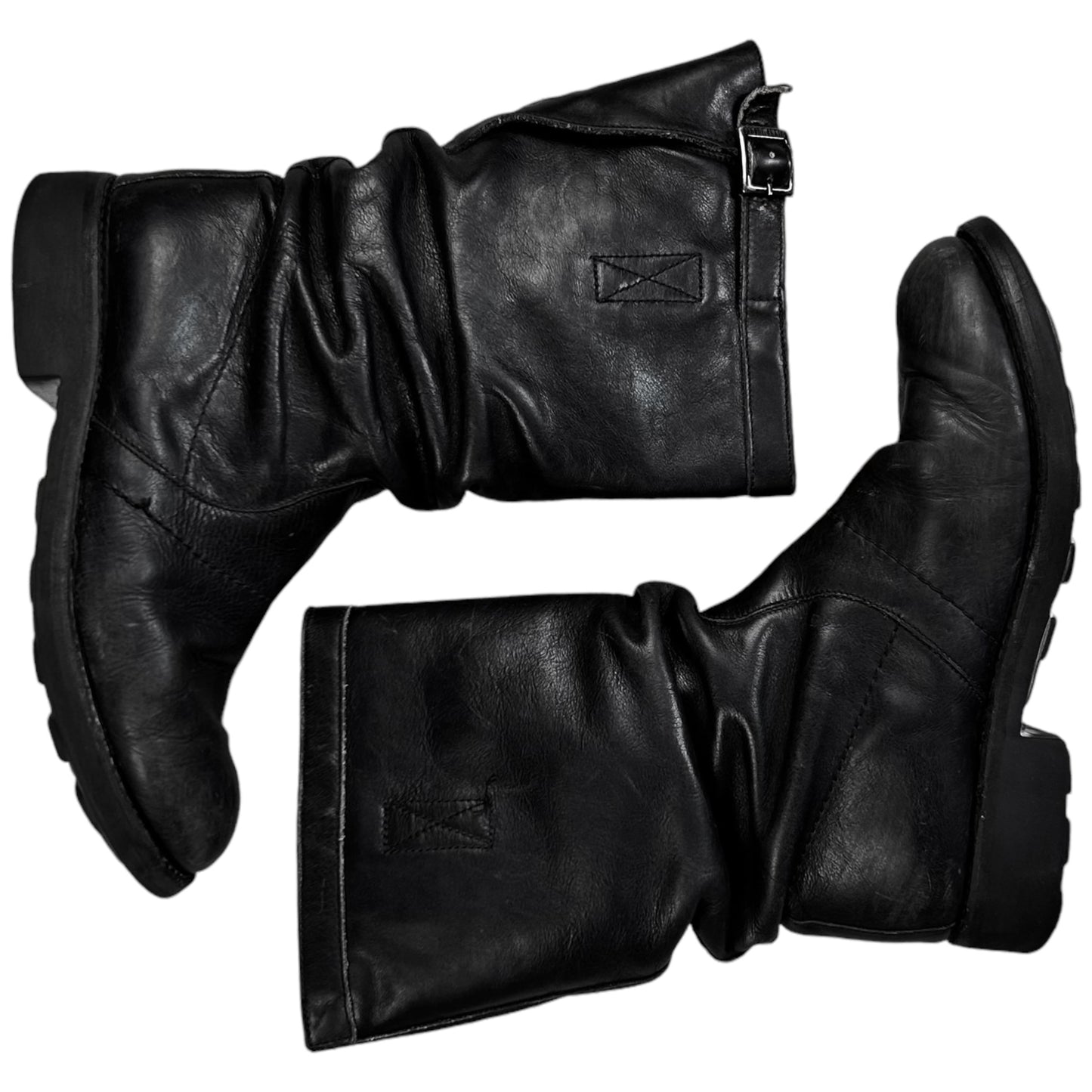 Dirk Bikkembergs Buckled Tall Boots