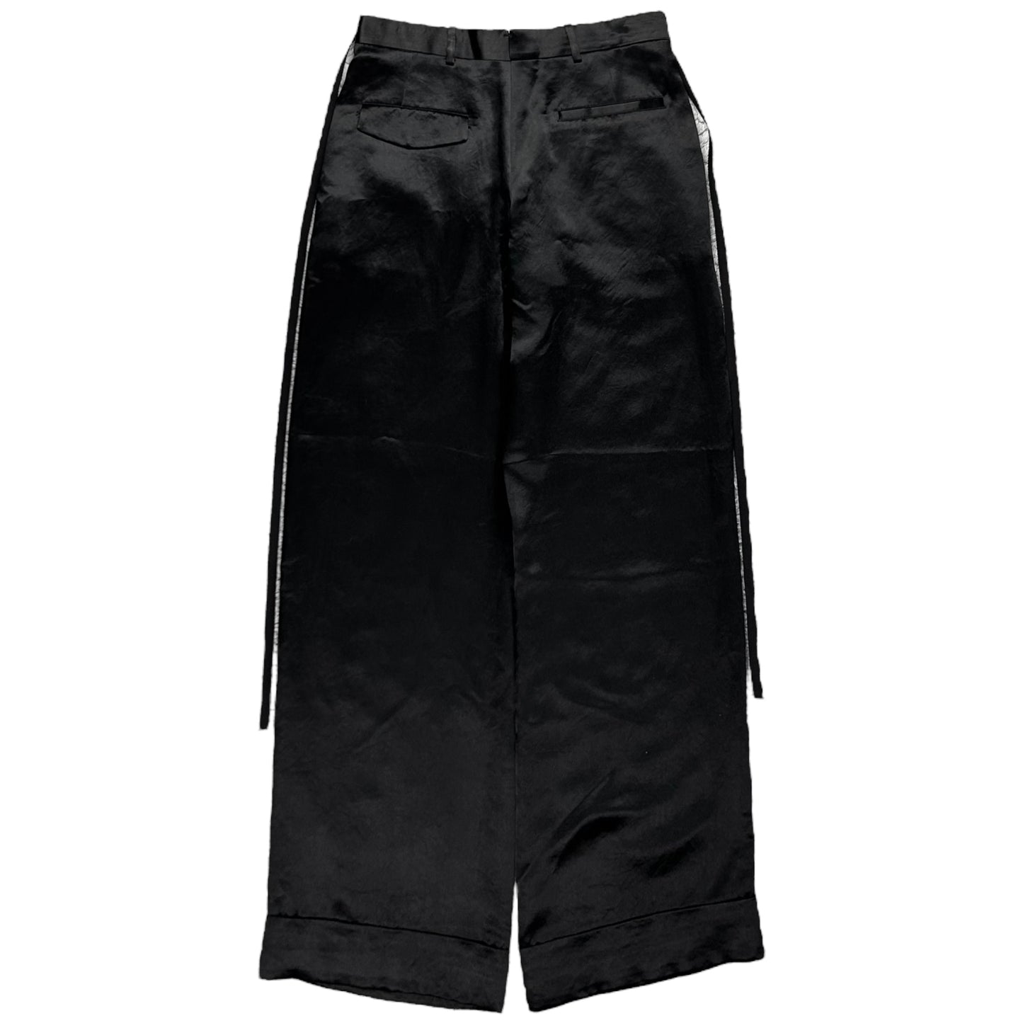 Ann Demeulemeester Anneke Comfort Satin Trousers - AW21