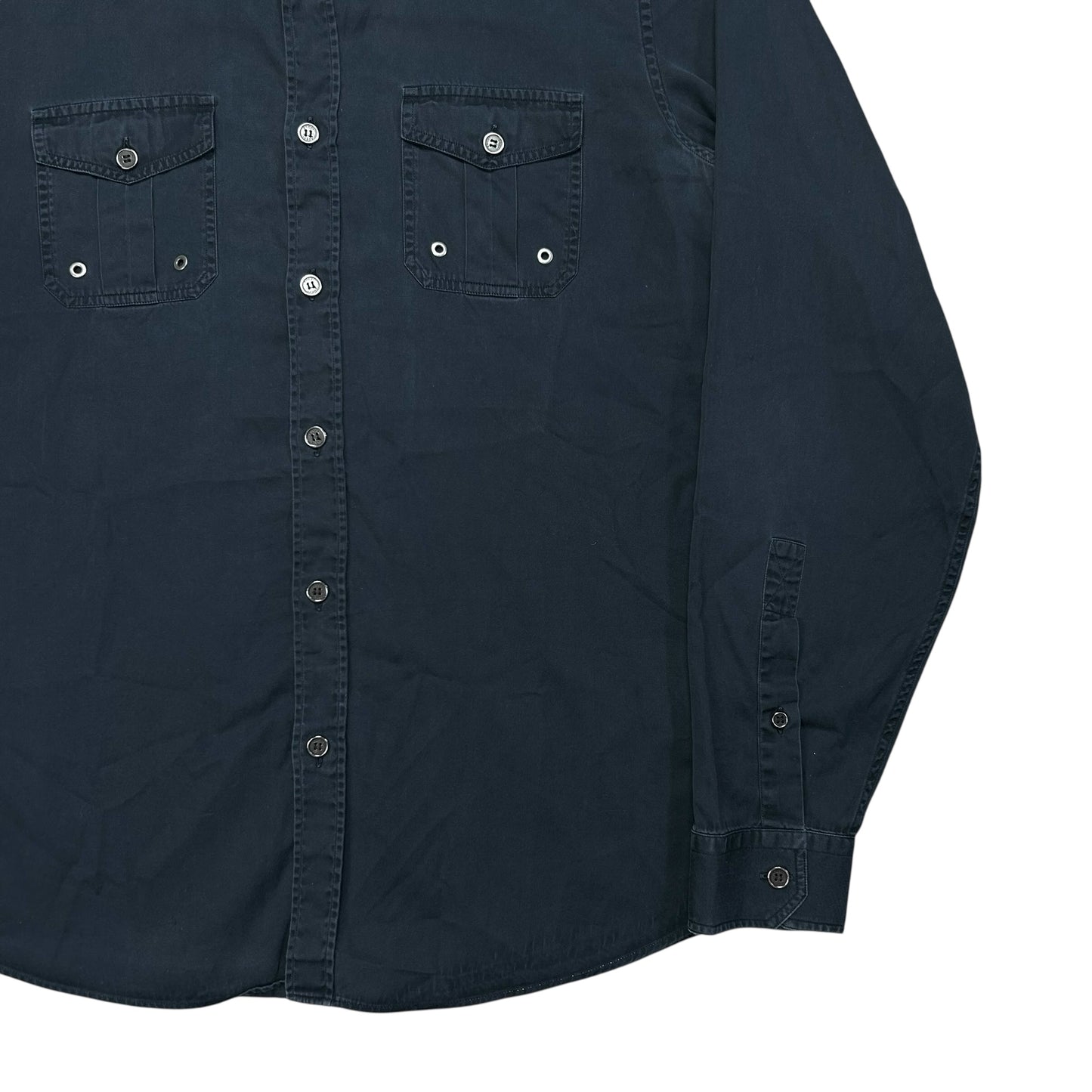 Gucci by Tom Ford Eyelet Cargo Shirt