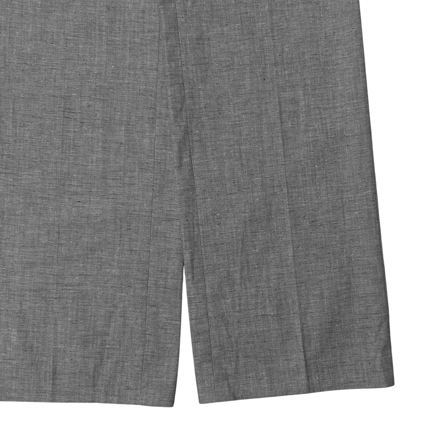 Balenciaga Contrasted Linen Flared Sample Trousers