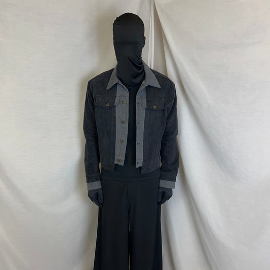 JW Anderson Two Tone Patchwork Denim Jacket - SS24