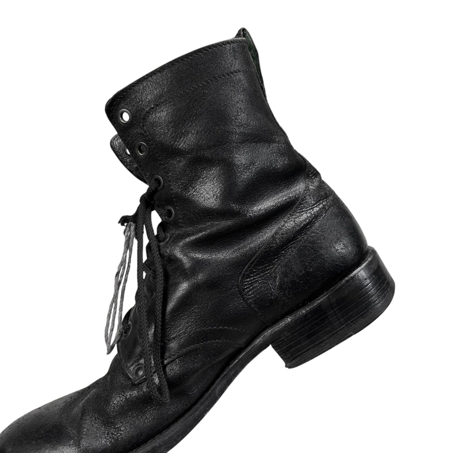 Dirk Bikkembergs Distressed Combat Boots