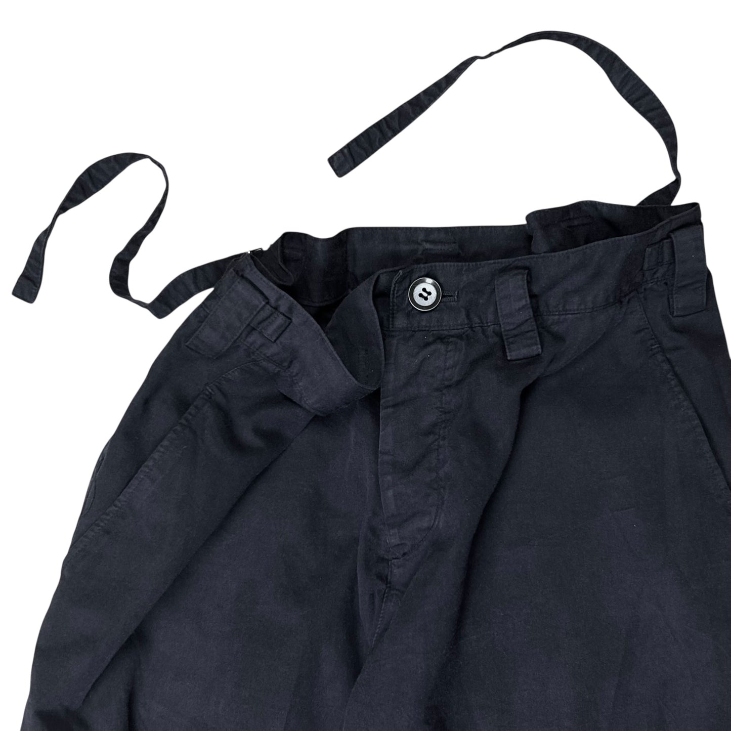 Y‘s by Yohji Yamamoto Wide Belt Strap Pants