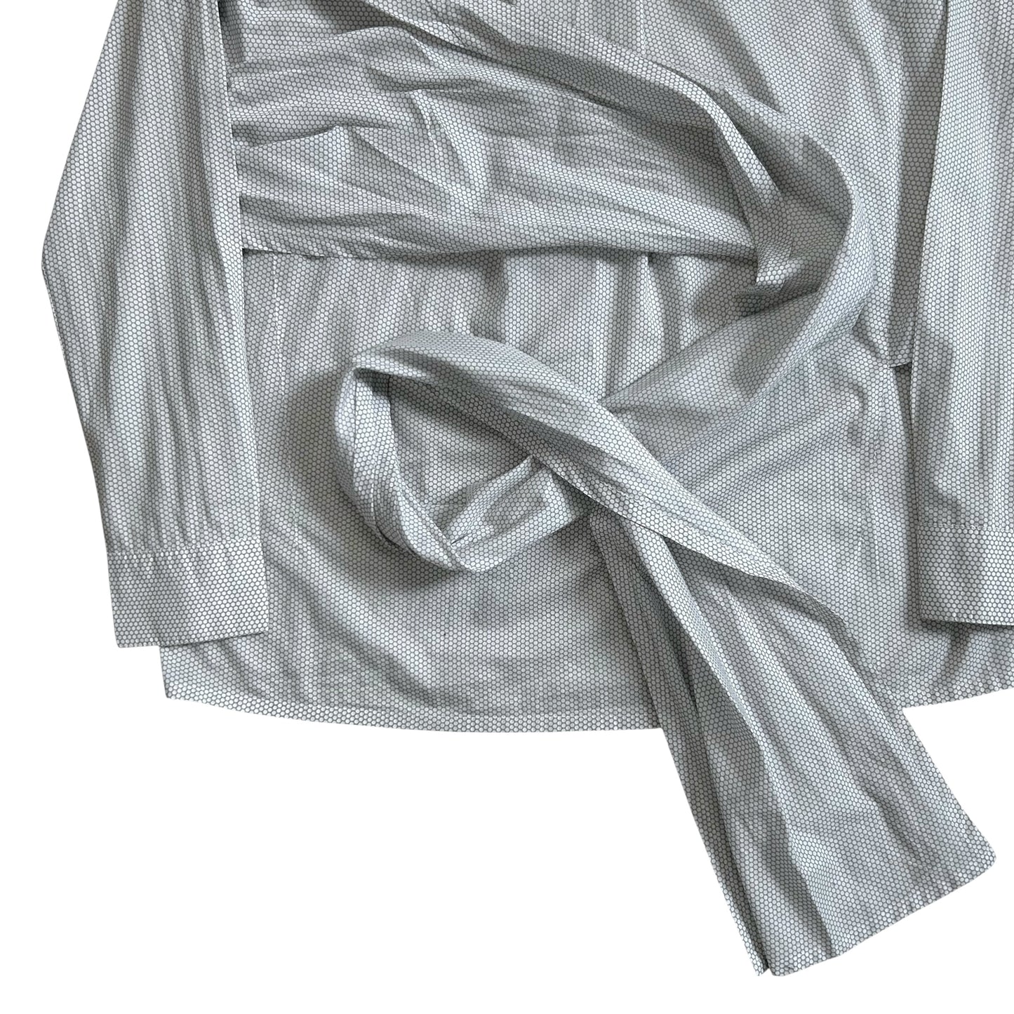 Kris Van Assche Asymmetric Wrap Layer Scarf Shirt