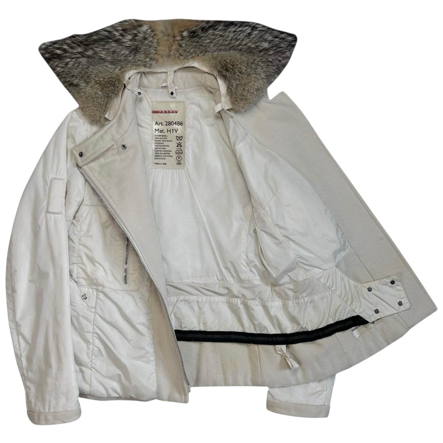 Prada Fur Collar Astro Jacket