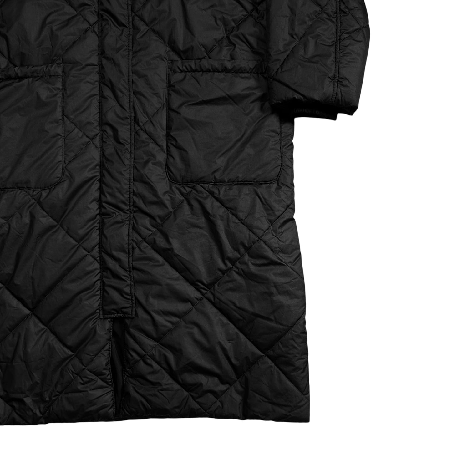 Dries Van Noten Quilted Snap Parka Coat - AW23