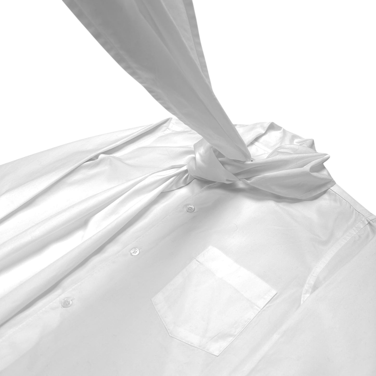 Comme des Garcons Collar Scarfed Shirt