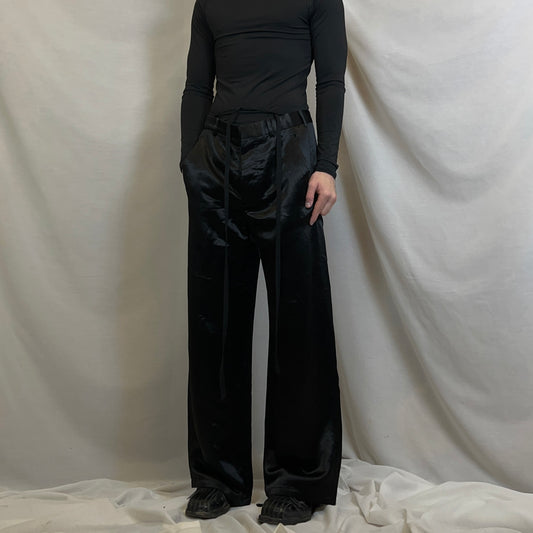 Ann Demeulemeester Lucian Satin Trousers - AW21