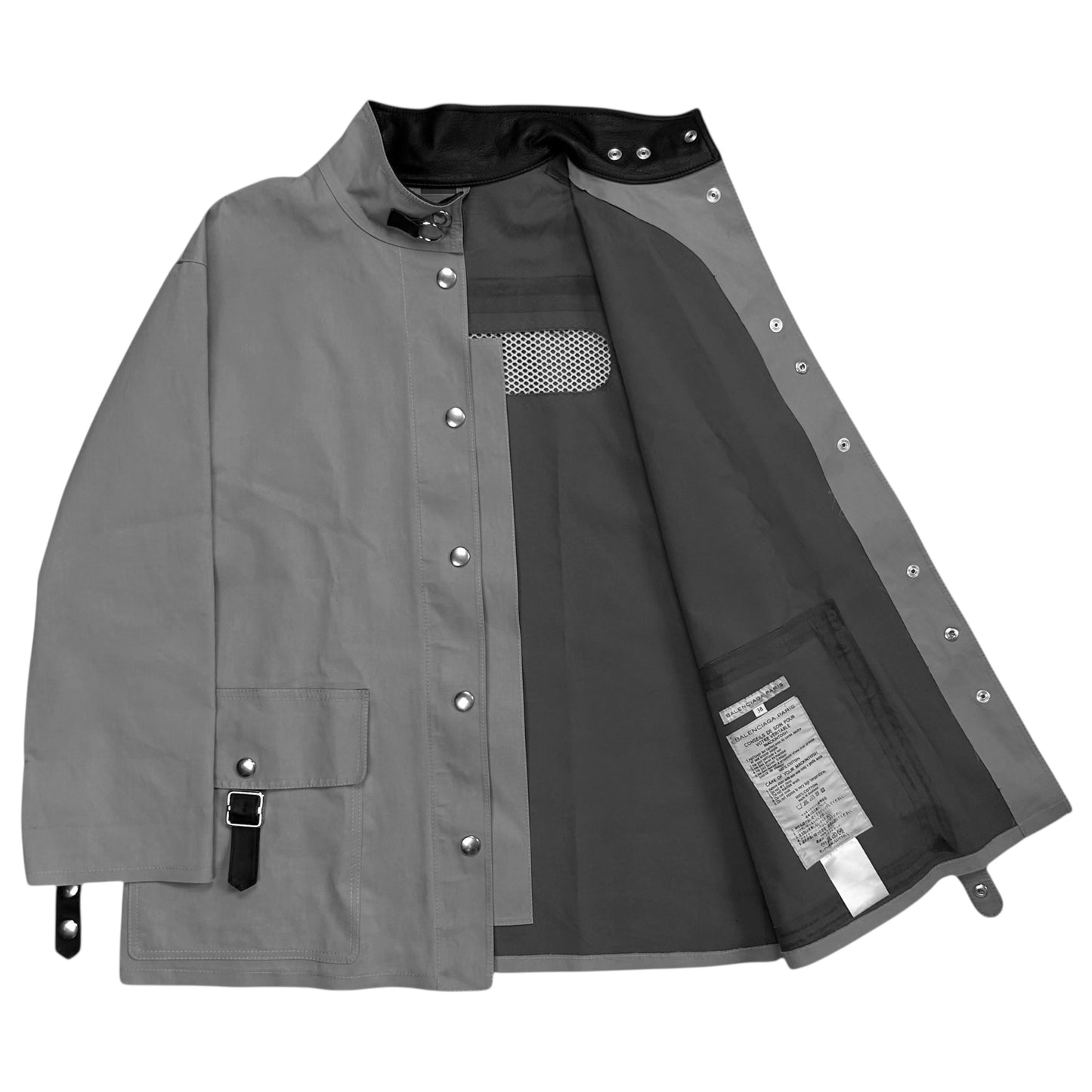Balenciaga Mackintosh Belted Multi Strap Field Jacket - AW07