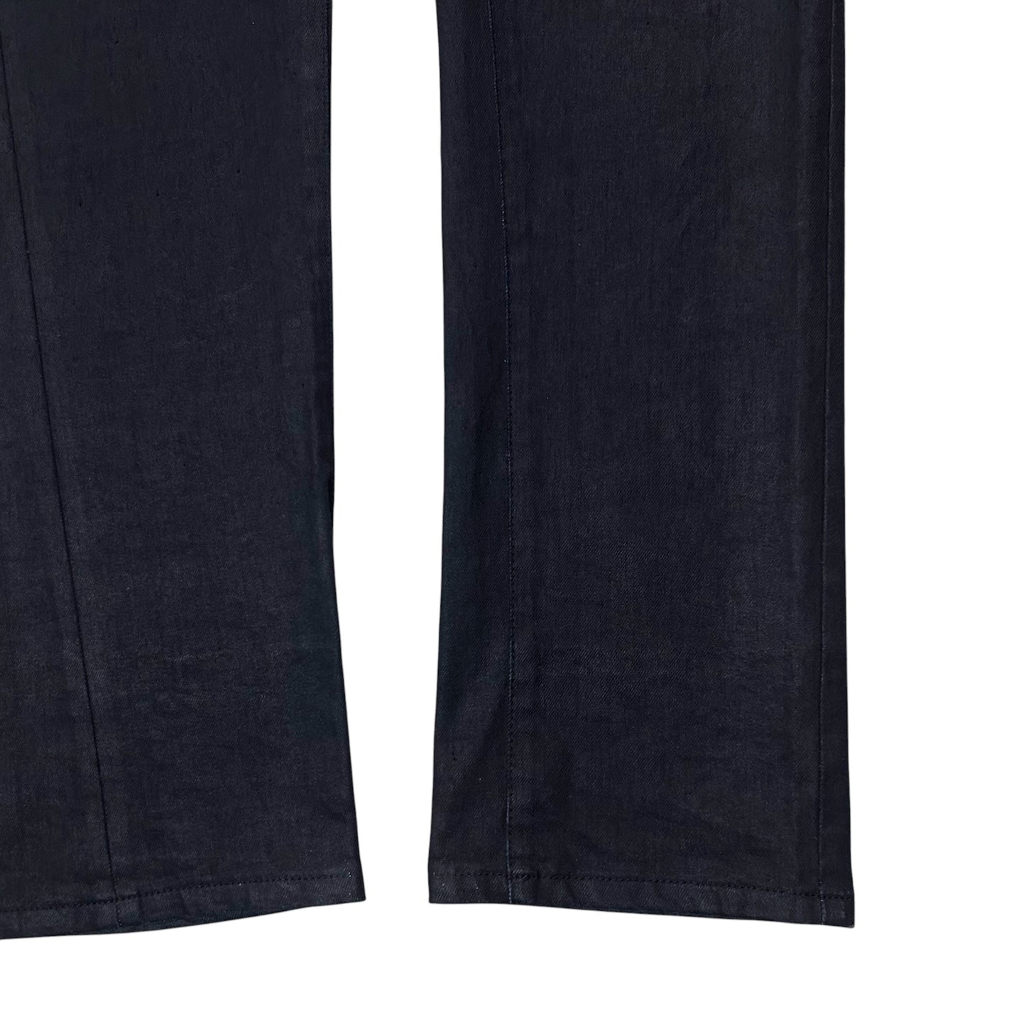 Balenciaga Waist Trimmed Waxed Jeans - SS13