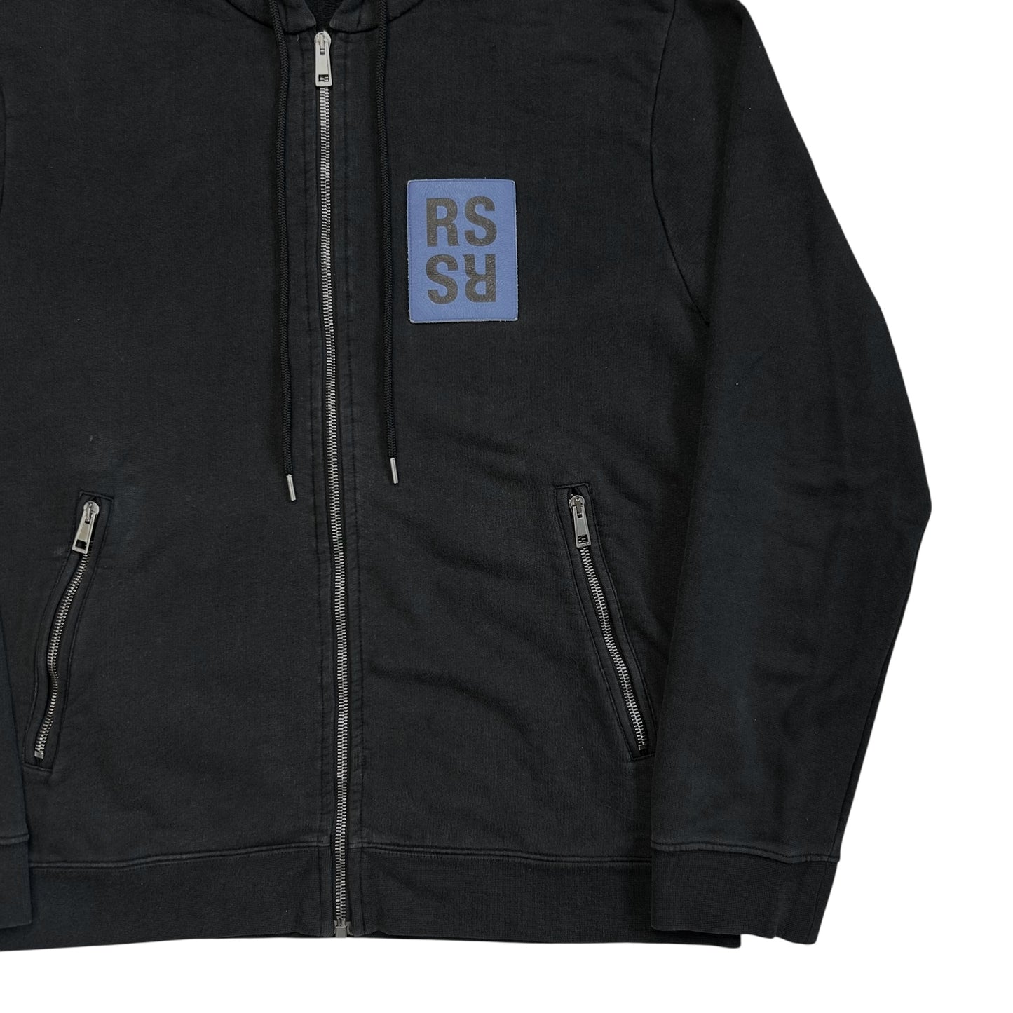 Raf Simons Newspaper RS Zip Hoodie - AW15
