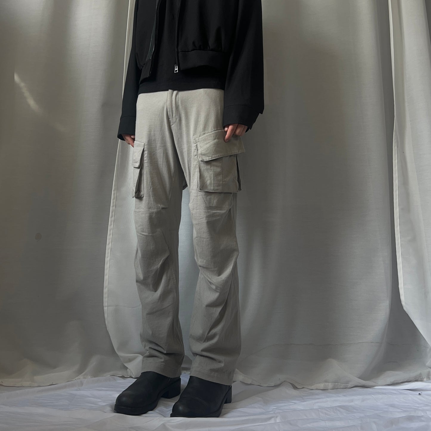 Y‘s by Yohji Yamamoto Knee Dart 360 Cargo Trousers