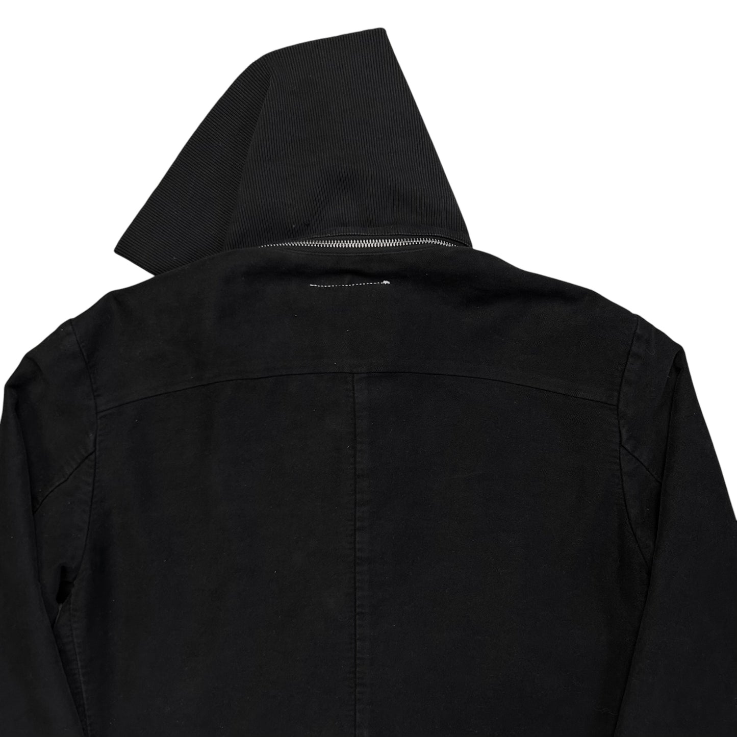 Maison Martin Margiela Zipped High Neck Snap Bomber Jacket - AW05
