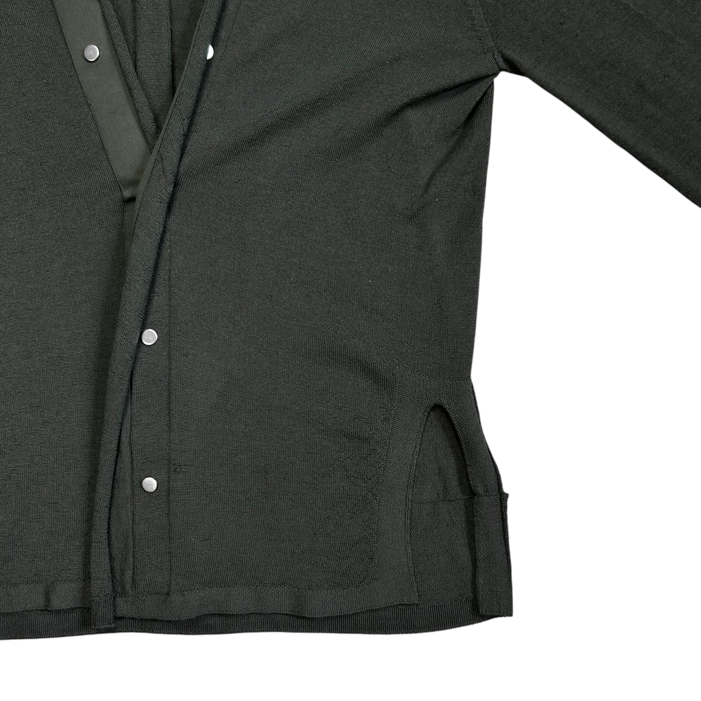Rick Owens Cropped Larry Snap Cardigan - SS20