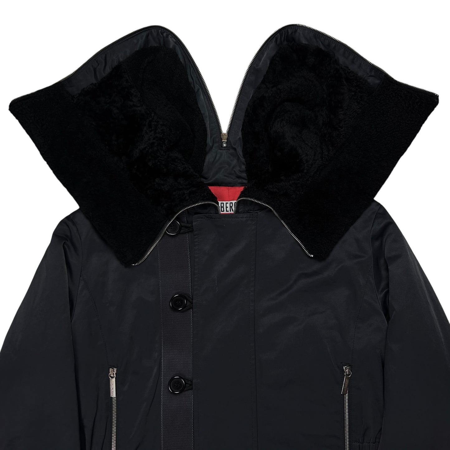 Dirk Bikkembergs Coated Multi Zip Duffle Parka