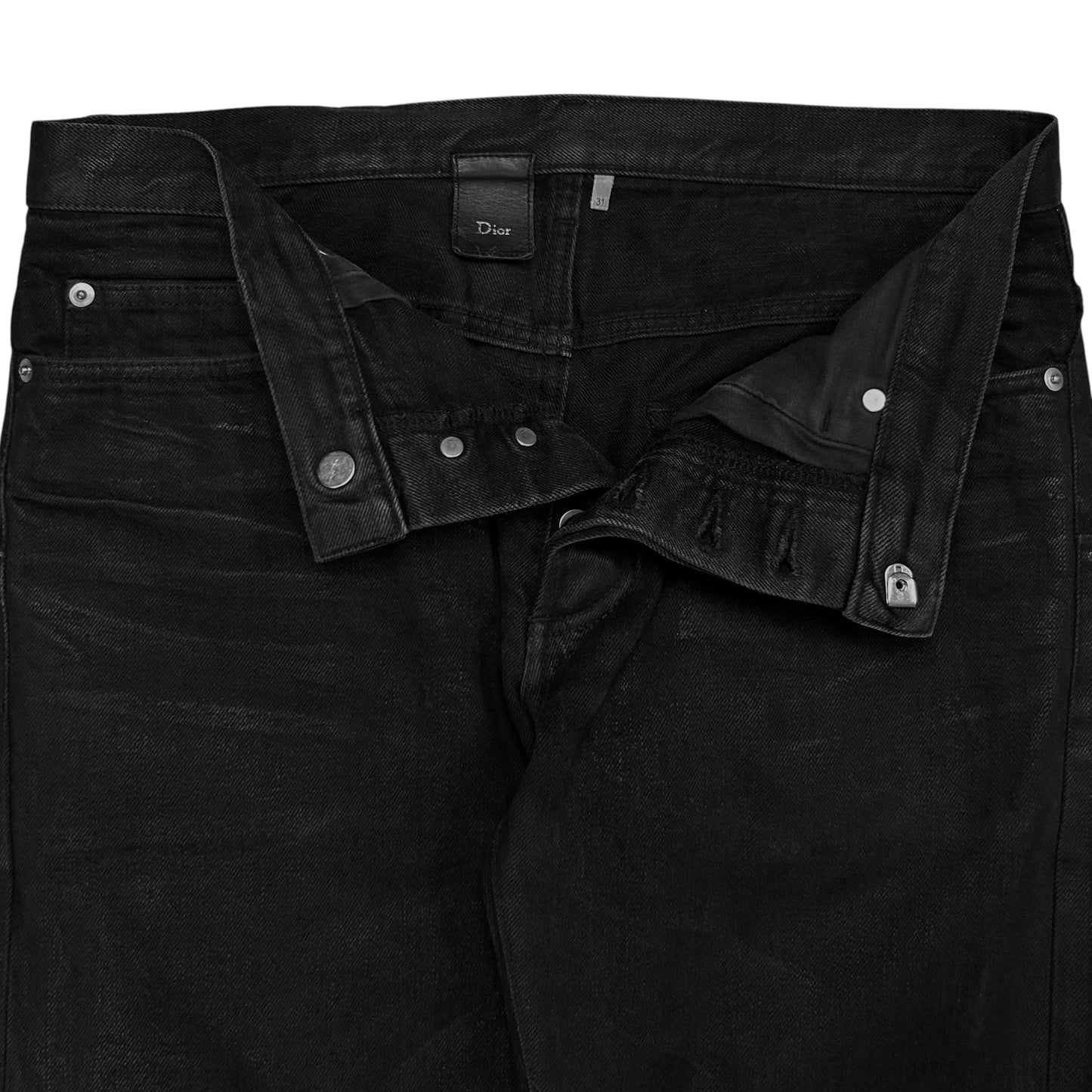 Dior Homme Waxed Slim Jeans - SS14
