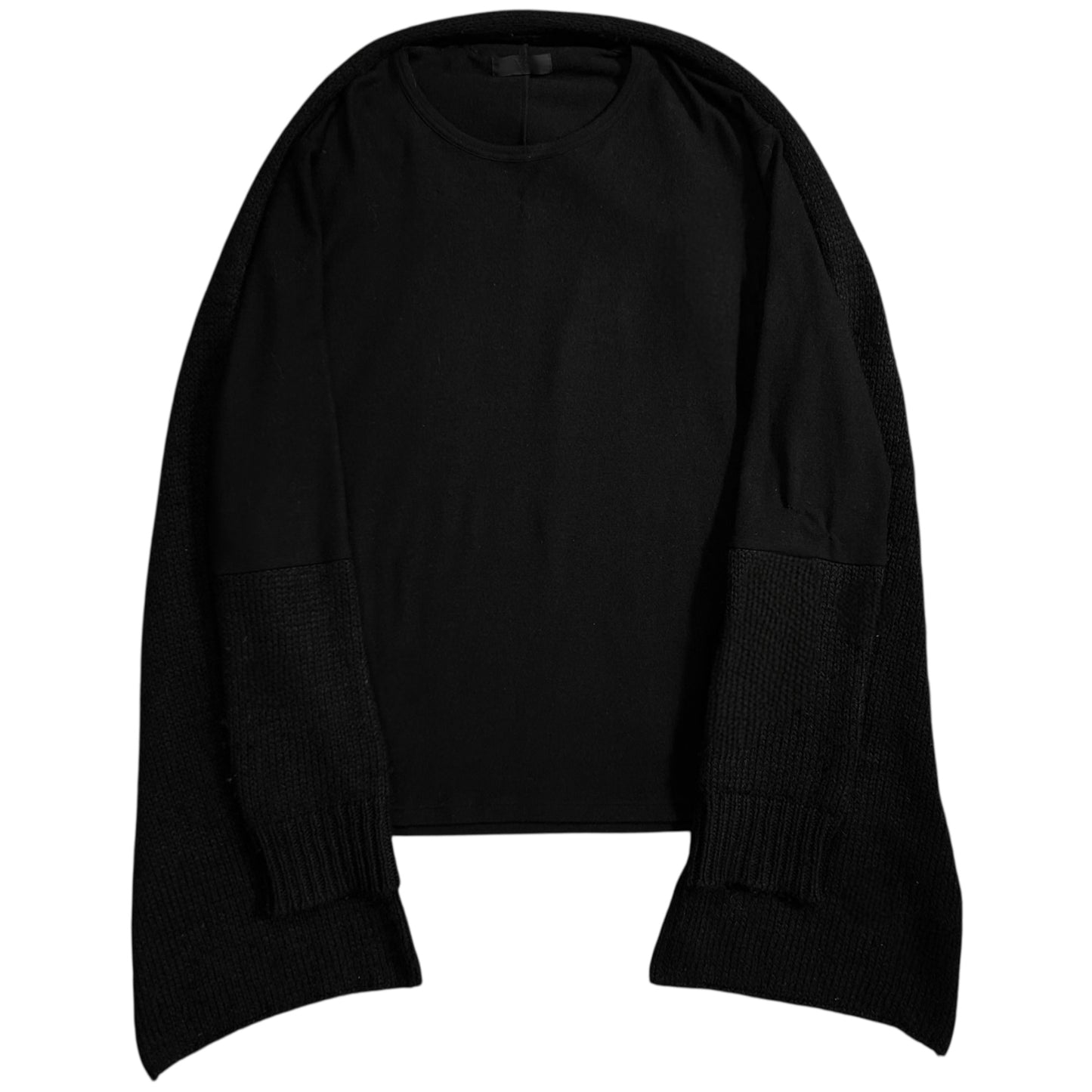 Y‘s by Yohji Yamamoto Double Wrap Knit Sweater