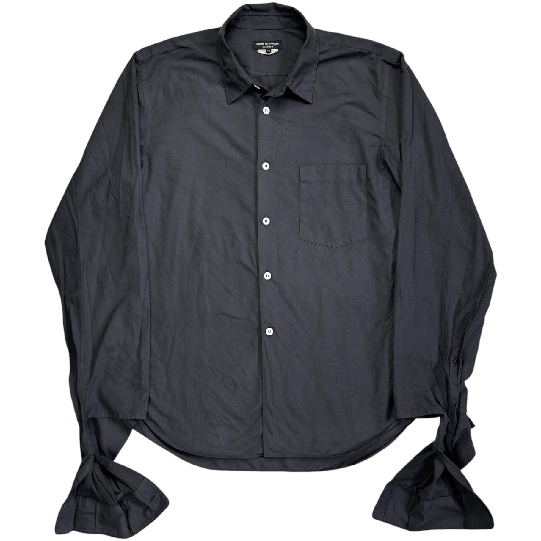 comme de garcons dress shirt Comme des Garcons Homme Plus Swing Sleeve Shirt