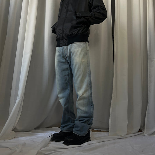 Dior Homme Weathered Straight Jeans - SS06