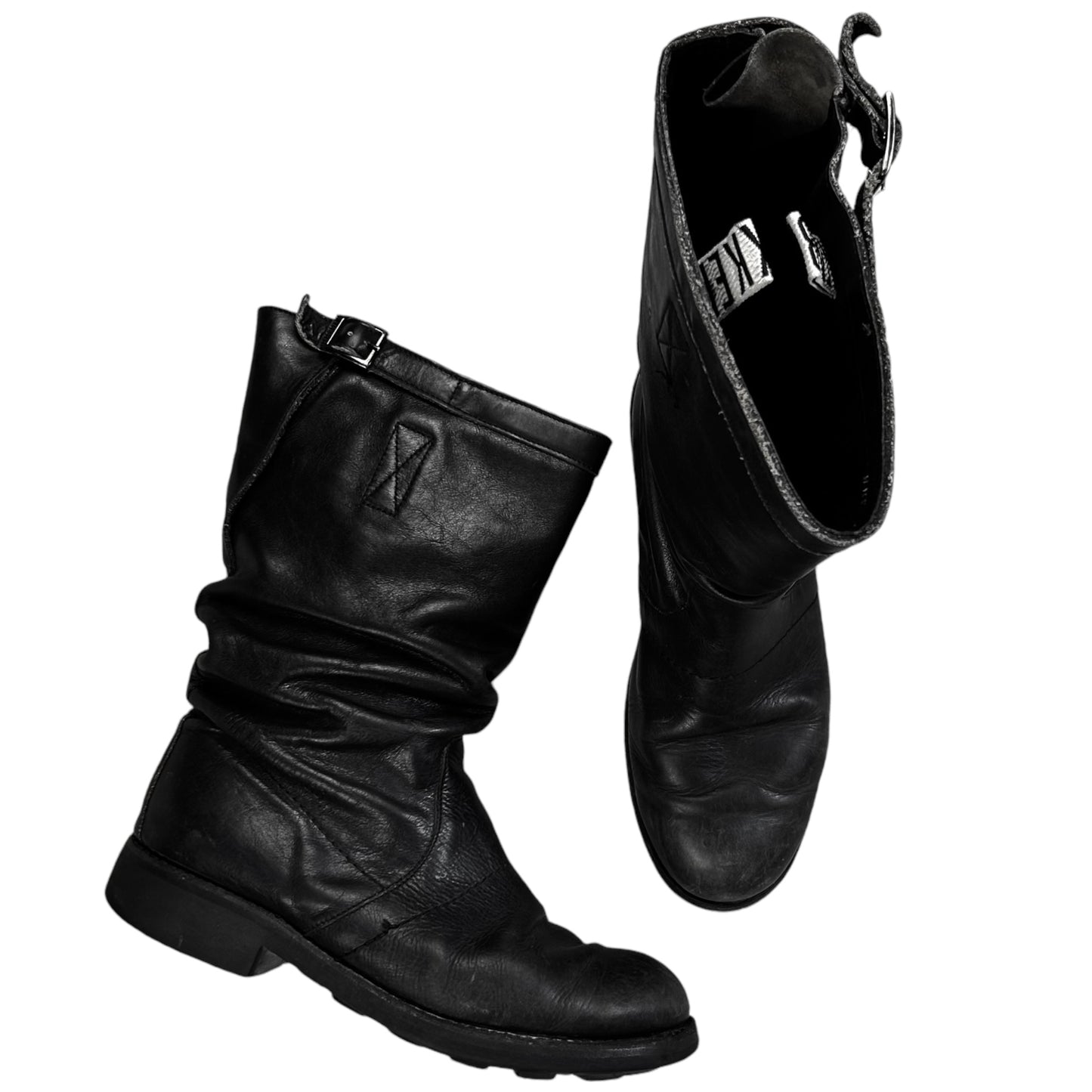 Dirk Bikkembergs Buckled Tall Boots