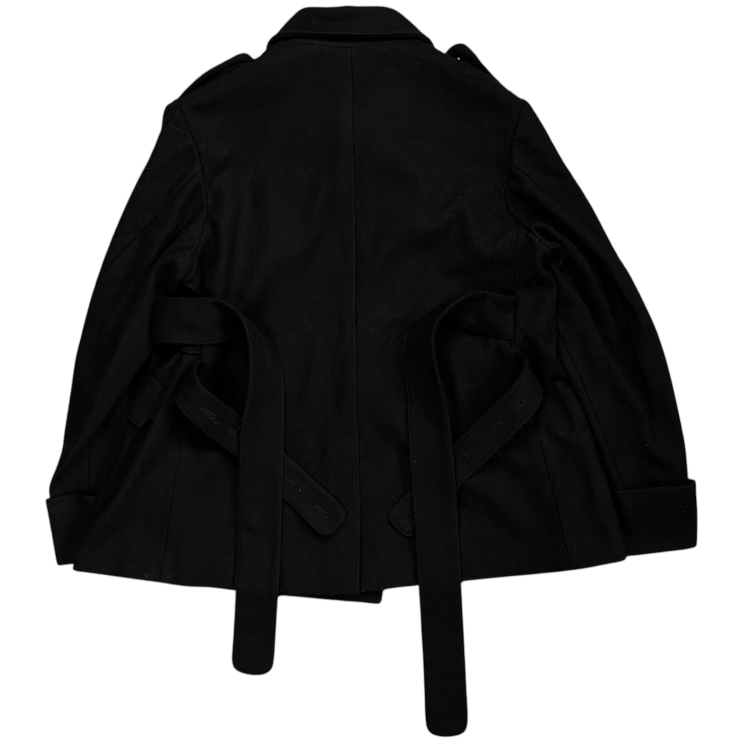 Balenciaga Double Belted Sailor Jacket