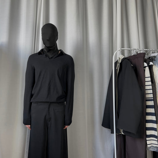 Maison Martin Margiela Open Polo Sweater - SS13