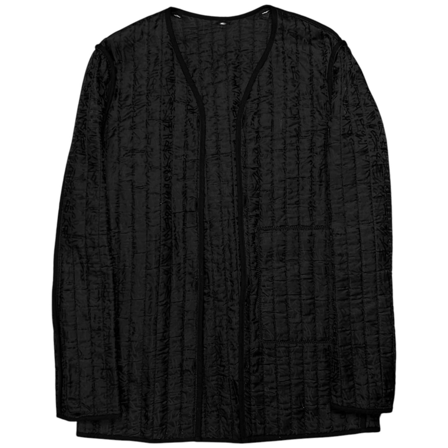 Dirk Bikkembergs Layered Double Breasted Wool Jacket