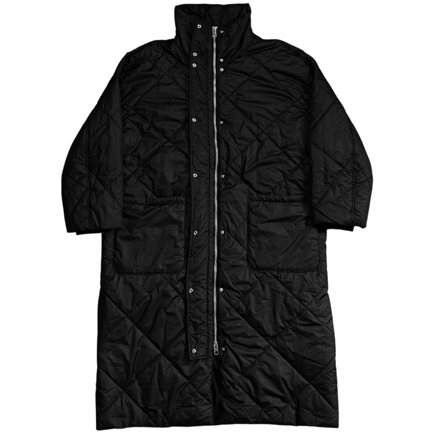 Dries Van Noten Quilted Snap Parka Coat - AW23