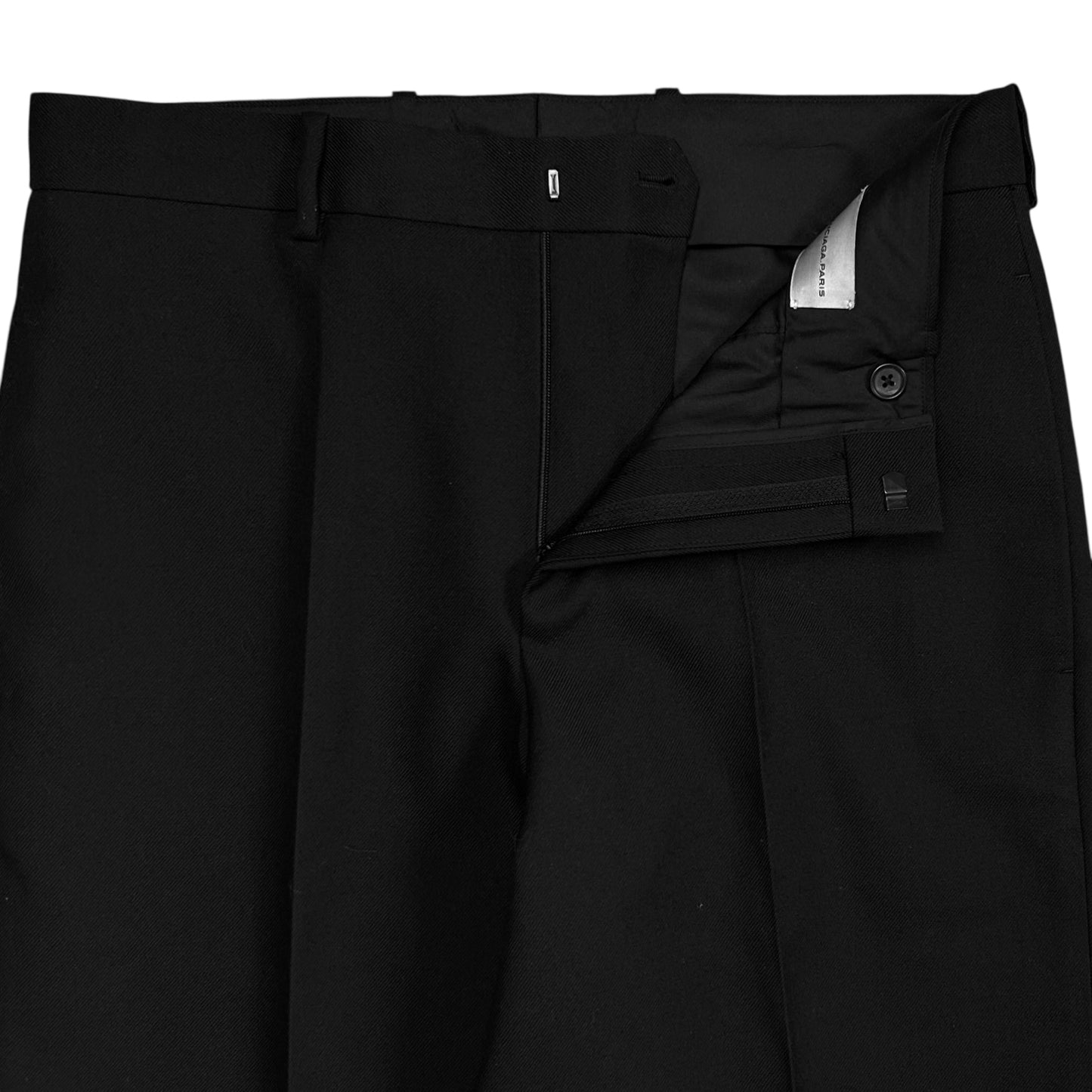 Balenciaga Wide Flap Back Pockets Trousers - SS11