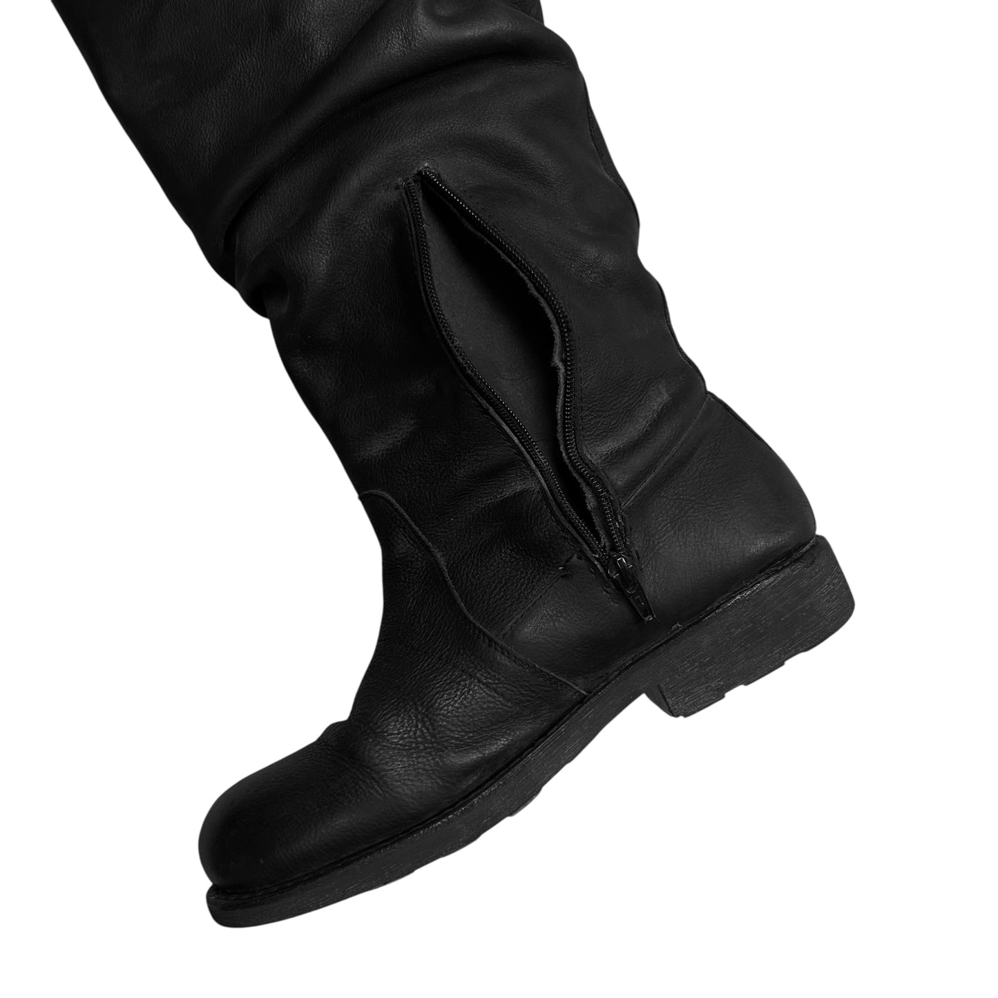 Dirk Bikkembergs Buckled Tall Knee Zip Boots