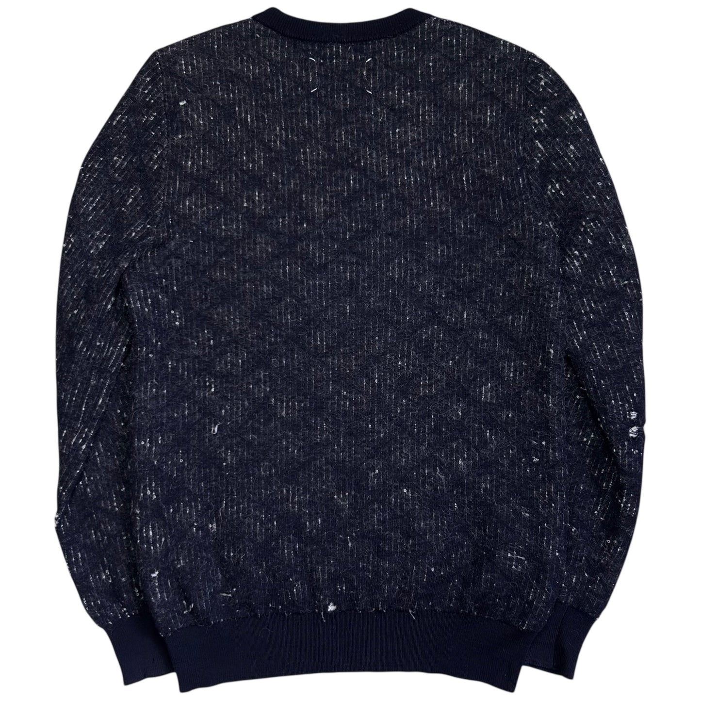 Maison Martin Margiela Speckled Distress Mohair Sweater - AW14