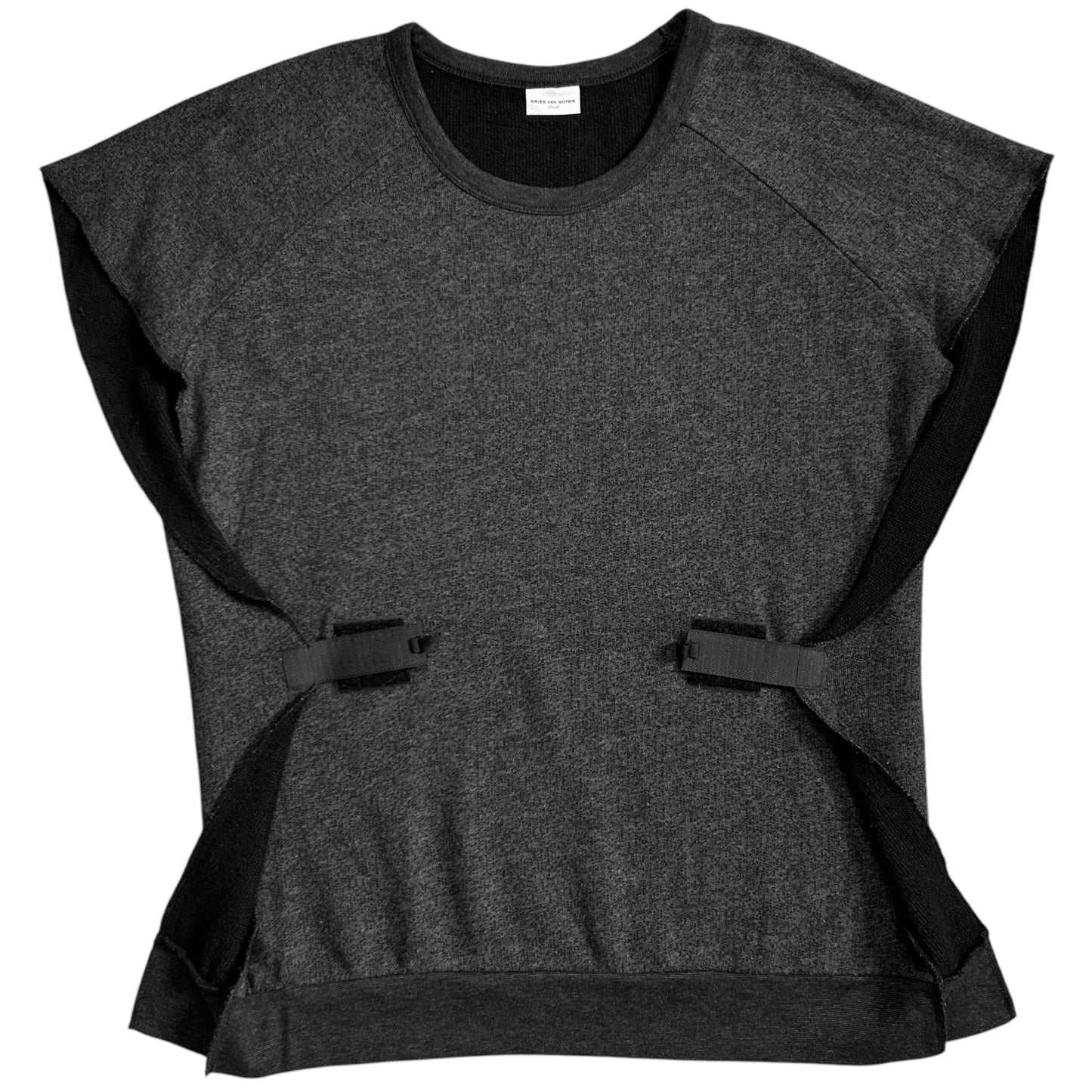 Dries Van Noten Velcro Strap Sleeveless Sweater - SS13