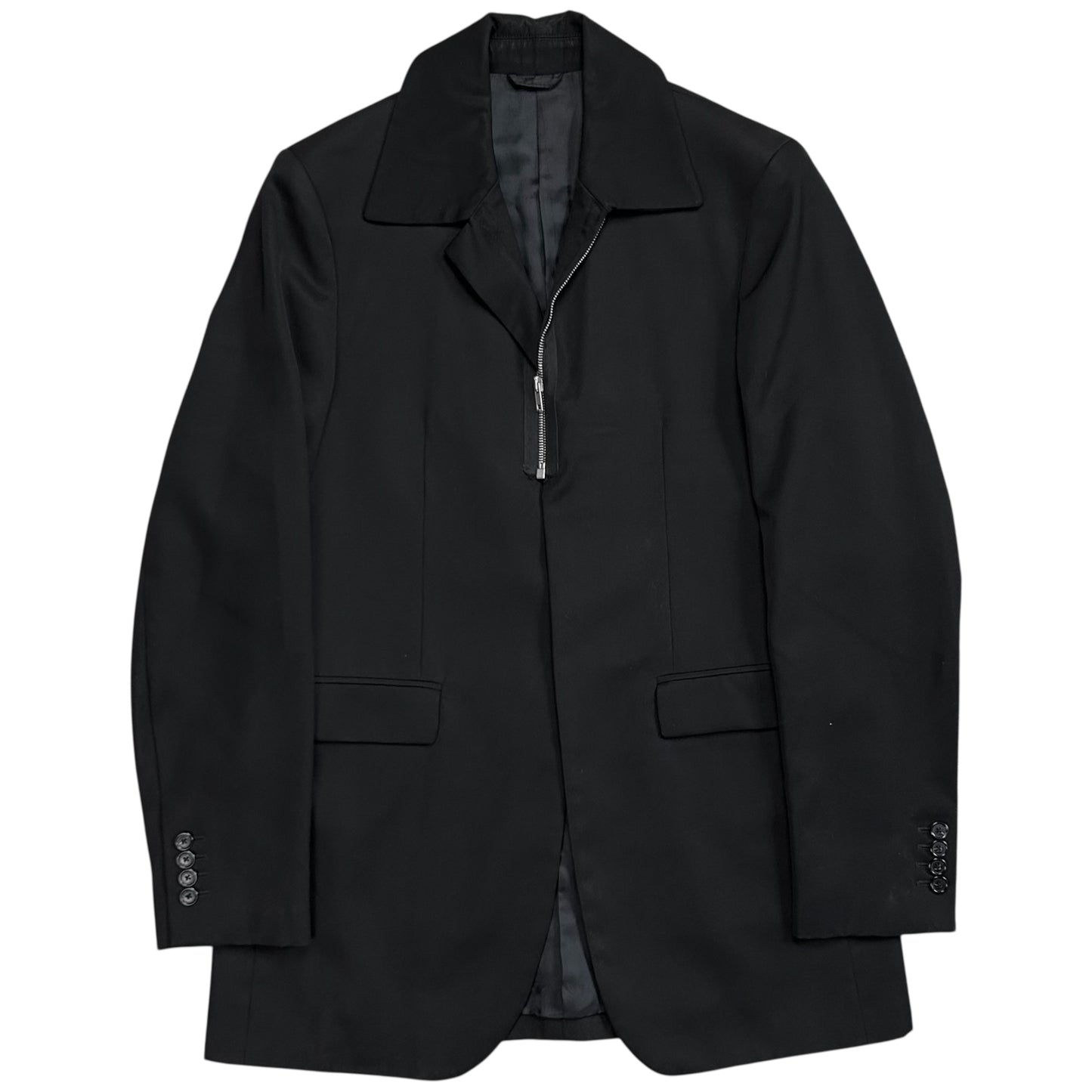 Raf Simons Zip Lapel Blazer - SS16