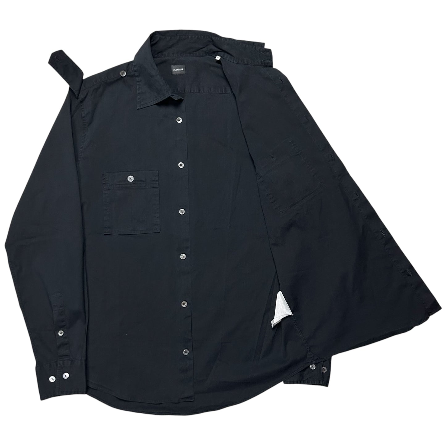 Jil Sander Military Cargo Work Shirt