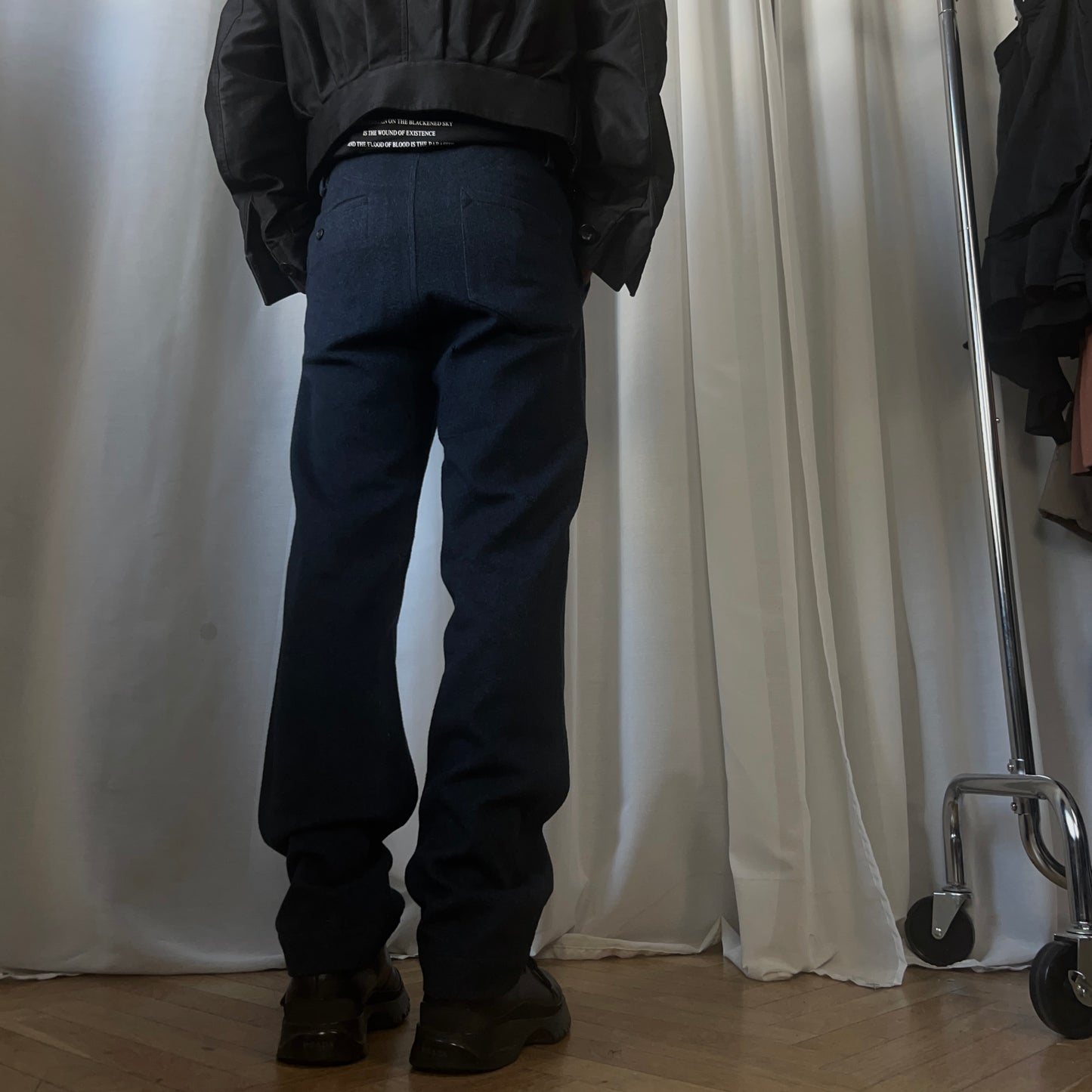 RAF by Raf Simons Cargo Pocket Wool Pants - AW08
