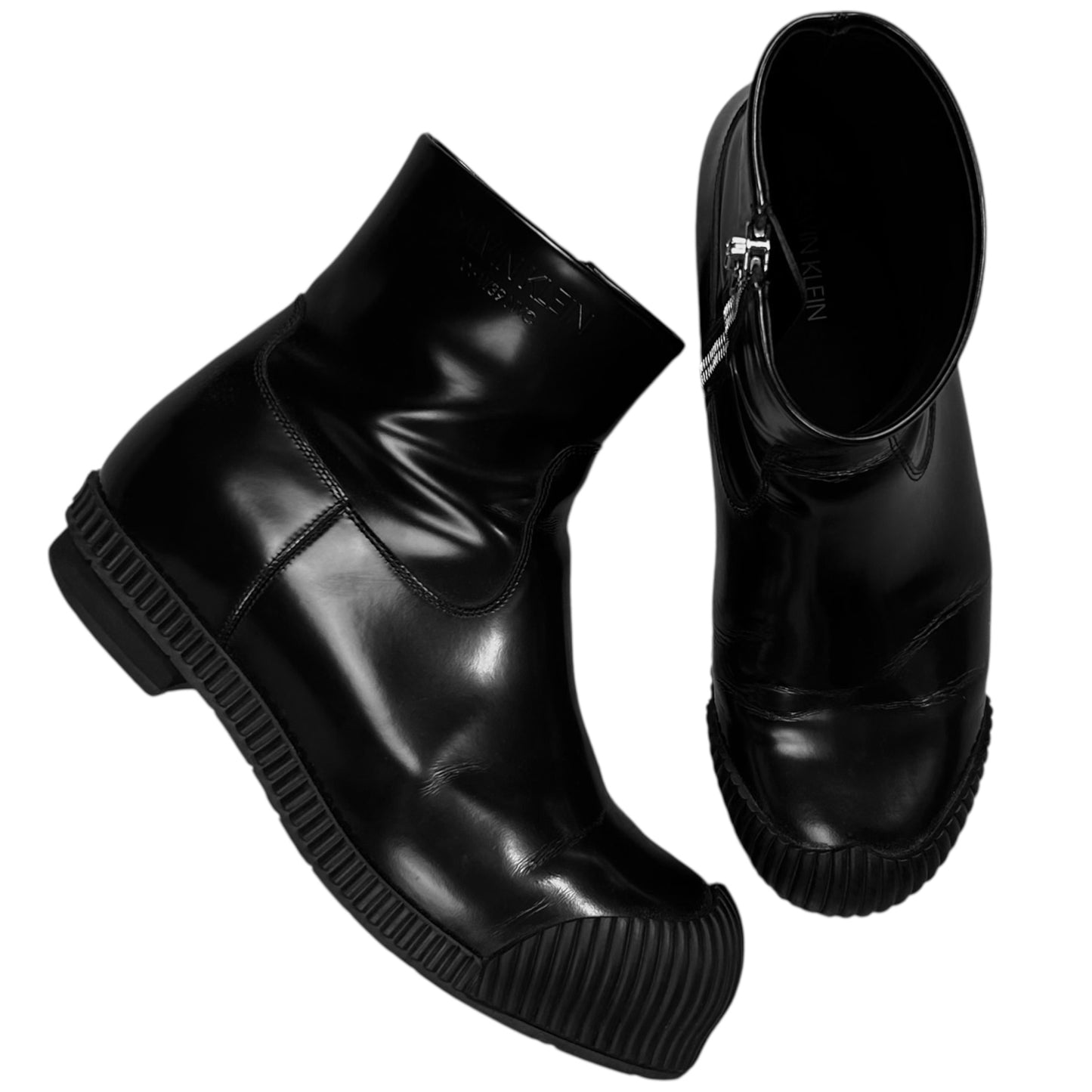 Calvin Klein 205W39NYC Spazzolato Fireman Boots - AW18