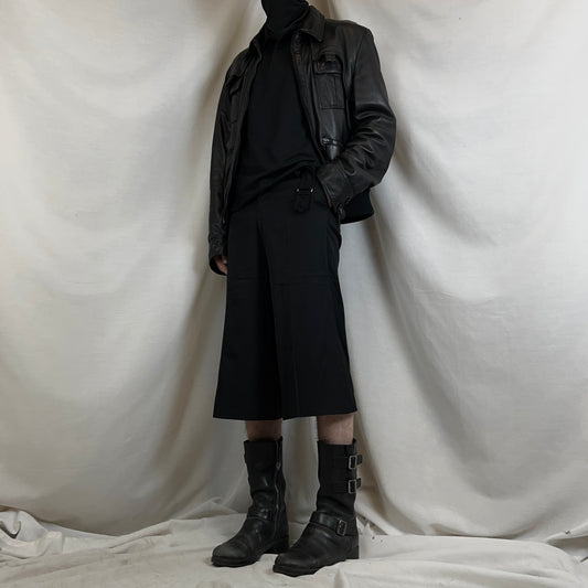 Gucci by Frida Giannini Wide Waist Strap Shorts - SS06