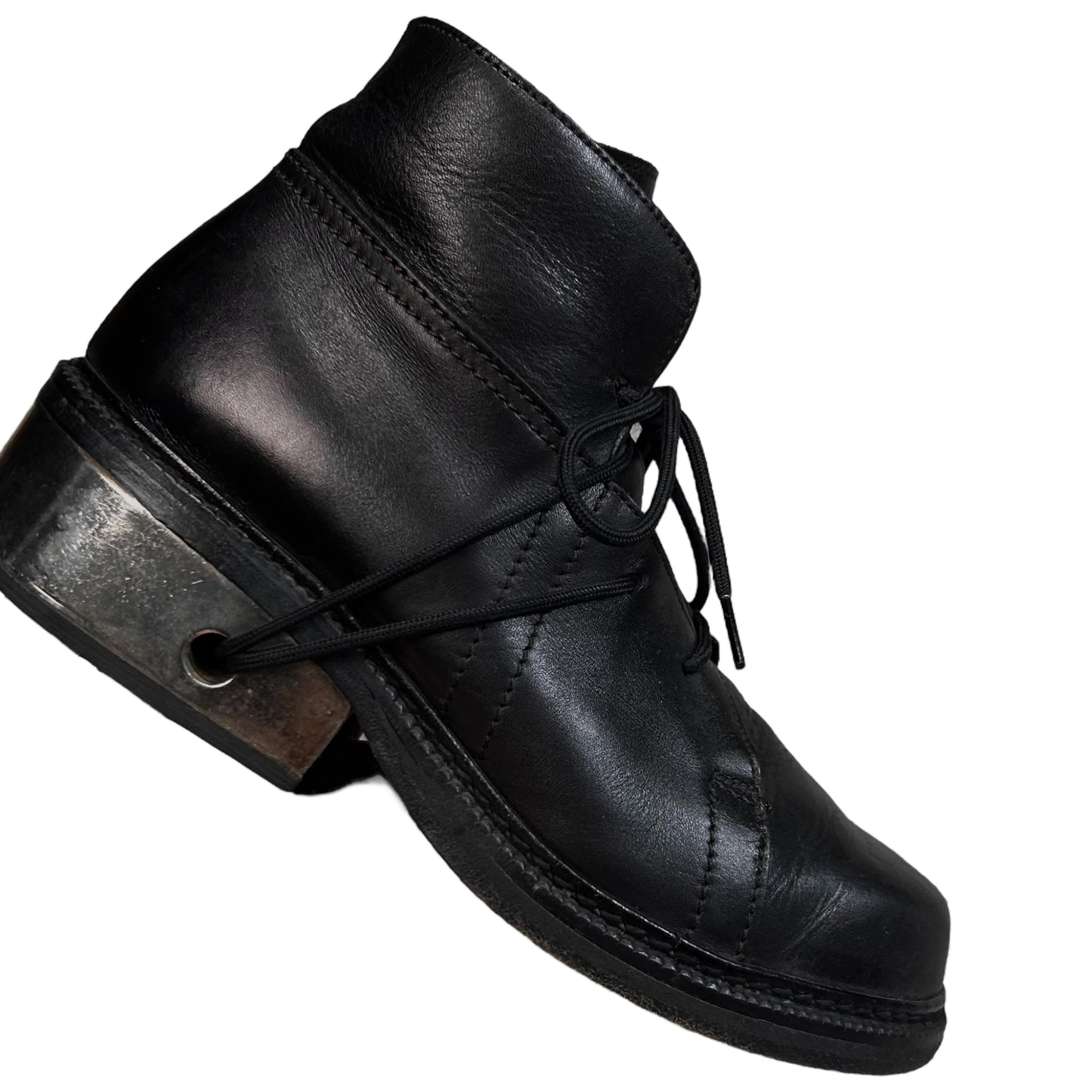 Dirk Bikkembergs Mid Top Metal Heel Boots - AW96