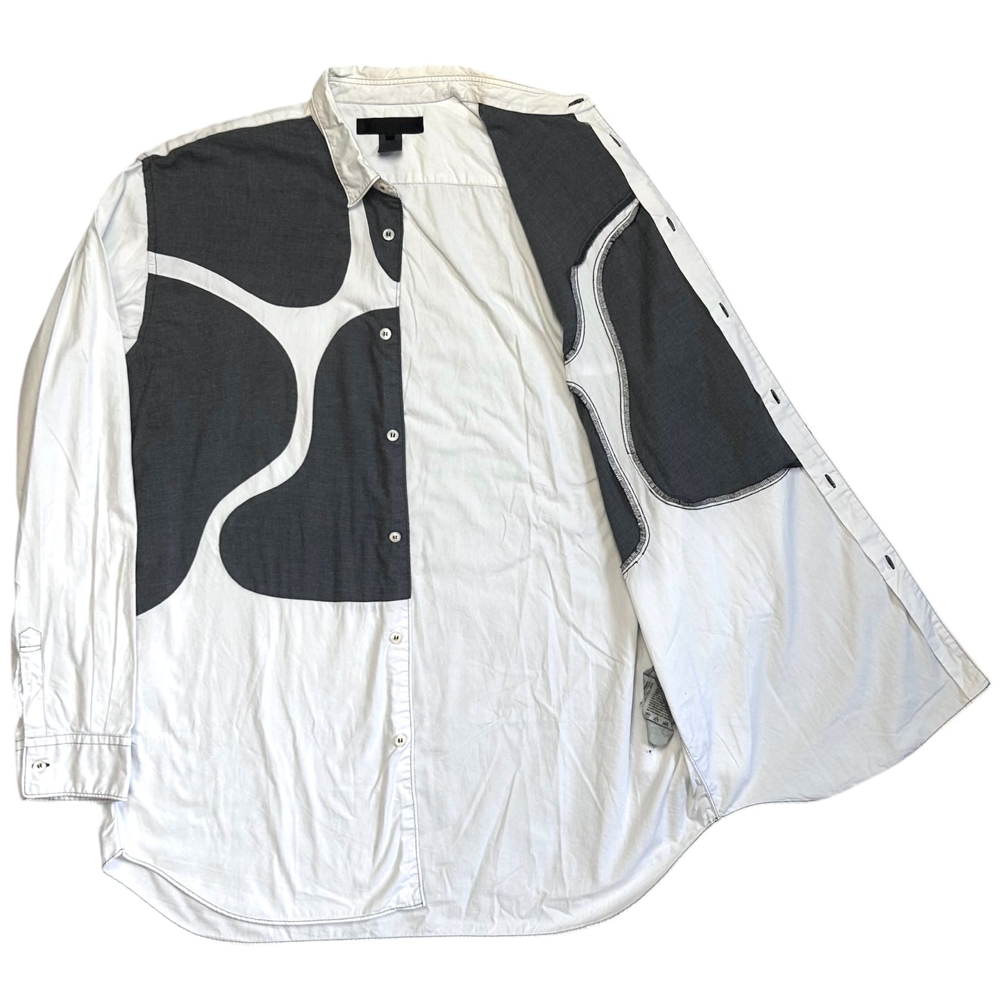 Commes Des Garcons Shirt Morph Print Shirt