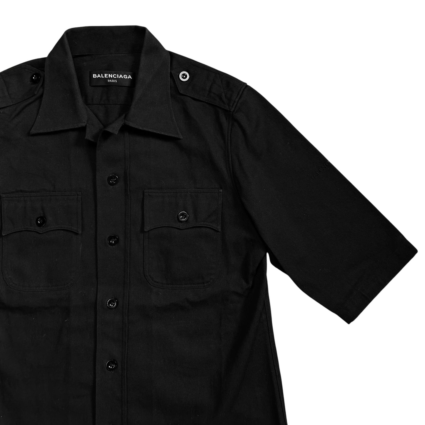 Balenciaga Military Runway Shirt - SS17
