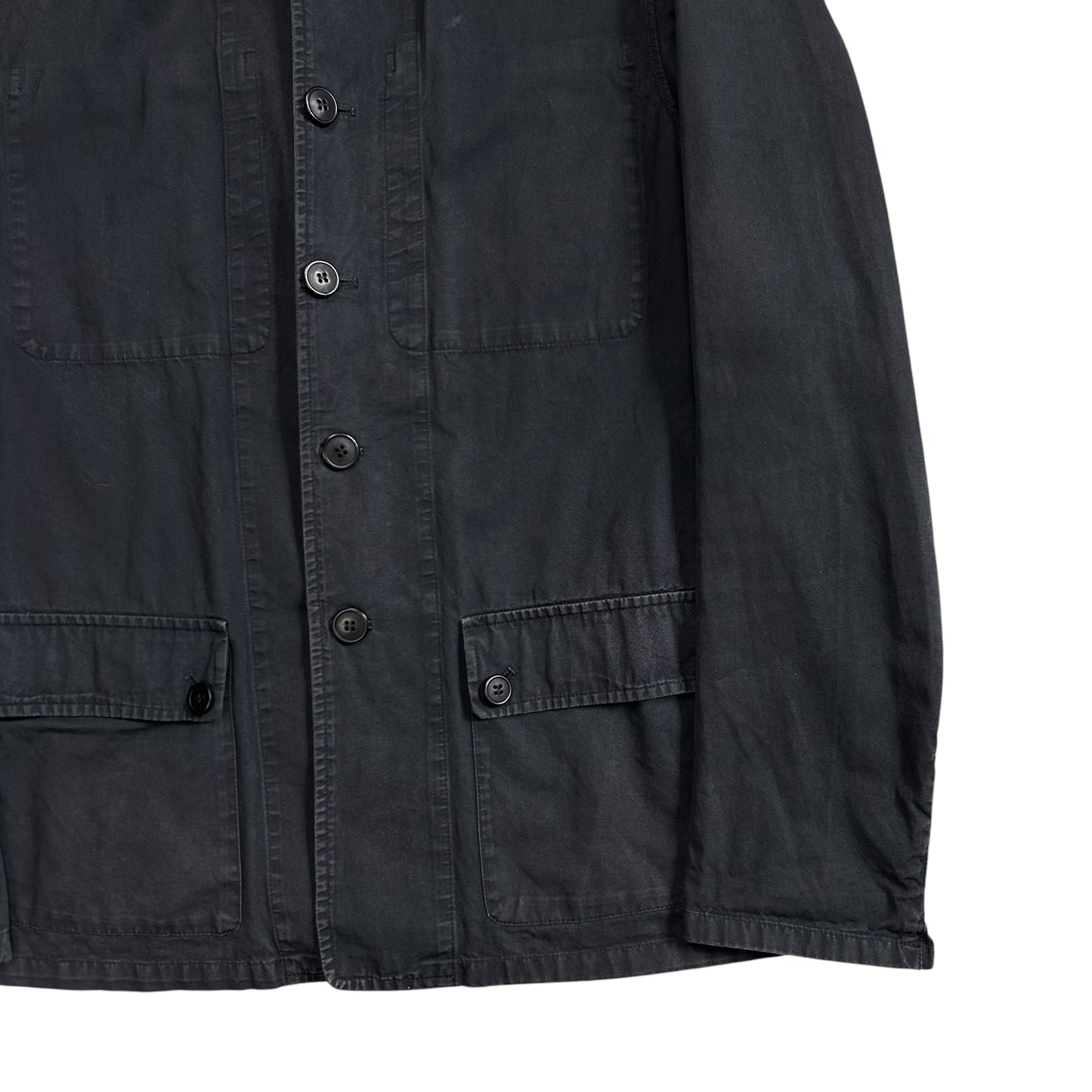 Dries Van Noten Sleeve Zipped Work Jacket