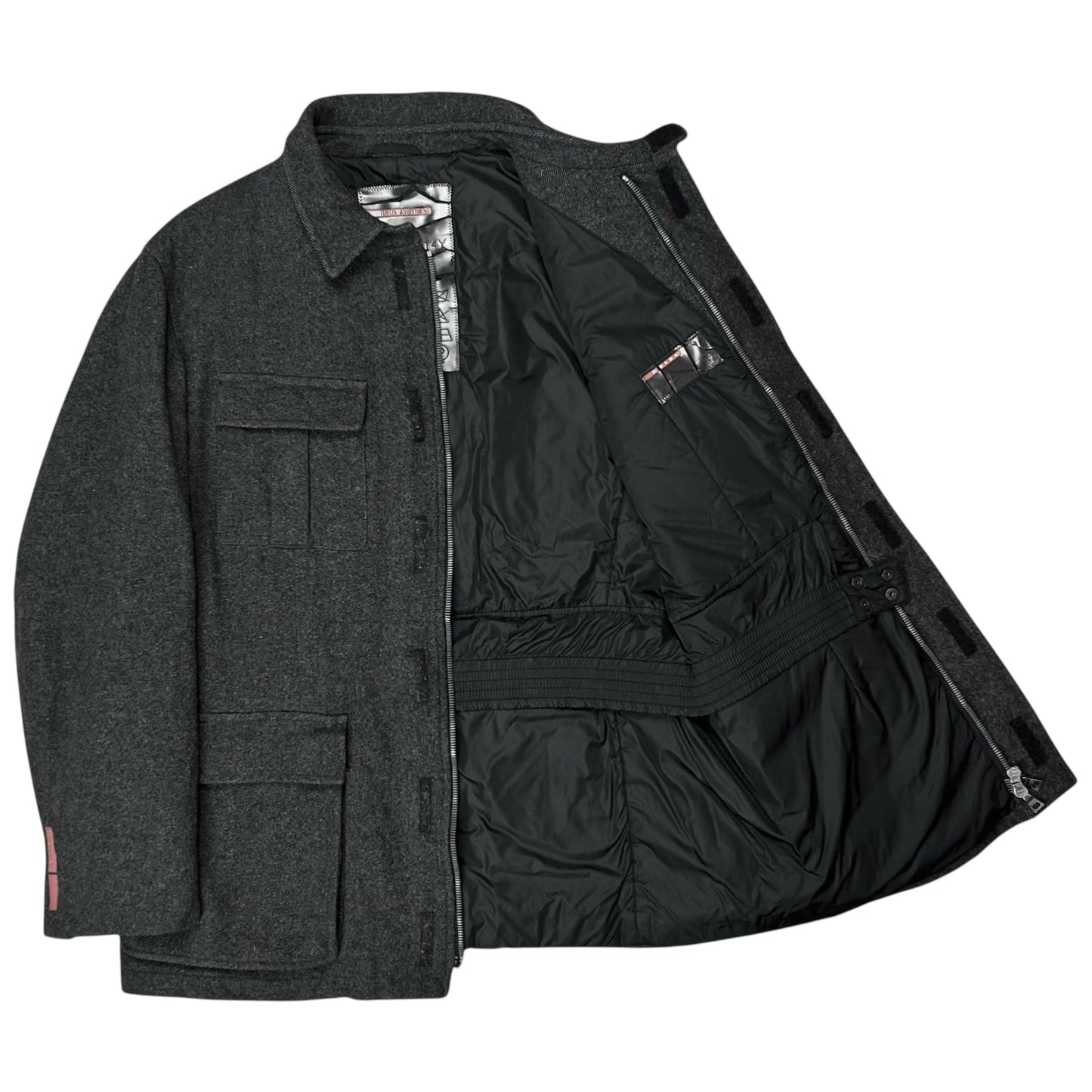 Prada Velco Officer Wool Jacket