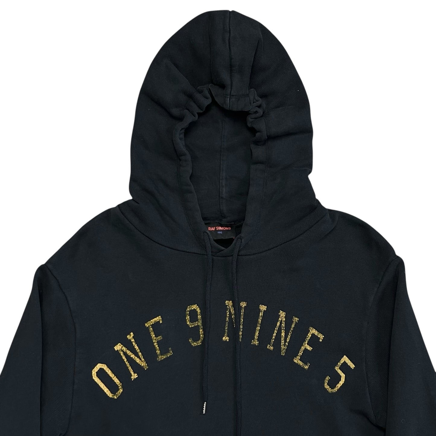 Raf Simons One 9 Nine 5 Print Hoodie